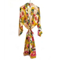 Kimono Jaune -Bijou-Beauté Magasin kimono jaune 1