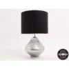 Lampe Allure En Verre Argenté -Bijou-Beauté Magasin lampe allure en verre argente