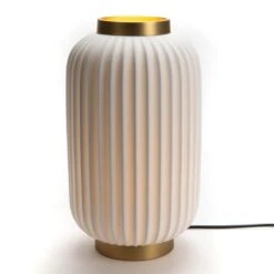 Lampe Elisa En Porcelaine