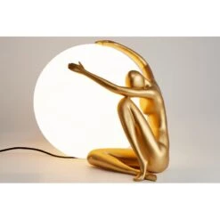 Lampe Sphère Lumineuse Sculpture Résine