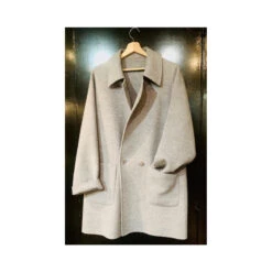 Manteau Laine Gris