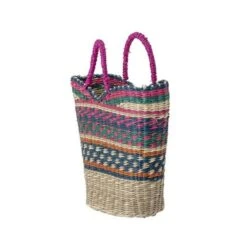 Panier Tressé Multicolore Bloomingville