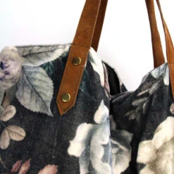 Sac Shopper Paon -Bijou-Beauté Magasin shopper peacock 2