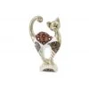 Statuette Chat Heureux Loyal -Bijou-Beauté Magasin statuette chat heureux loyal