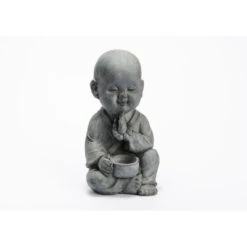 Statuettes Moine Bouddhiste "Zen " -Bijou-Beauté Magasin statuettes moine bouddhiste zen 1 1
